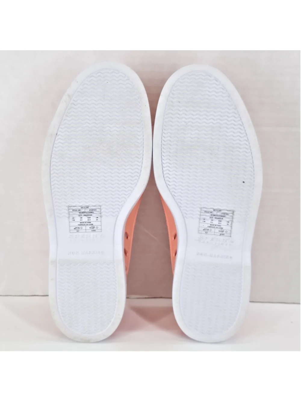 2 Pairs Bundle Coastal Utility Sperry A/O Float Boat Shoes Women 11 Coral Purple - Picture 15 of 16